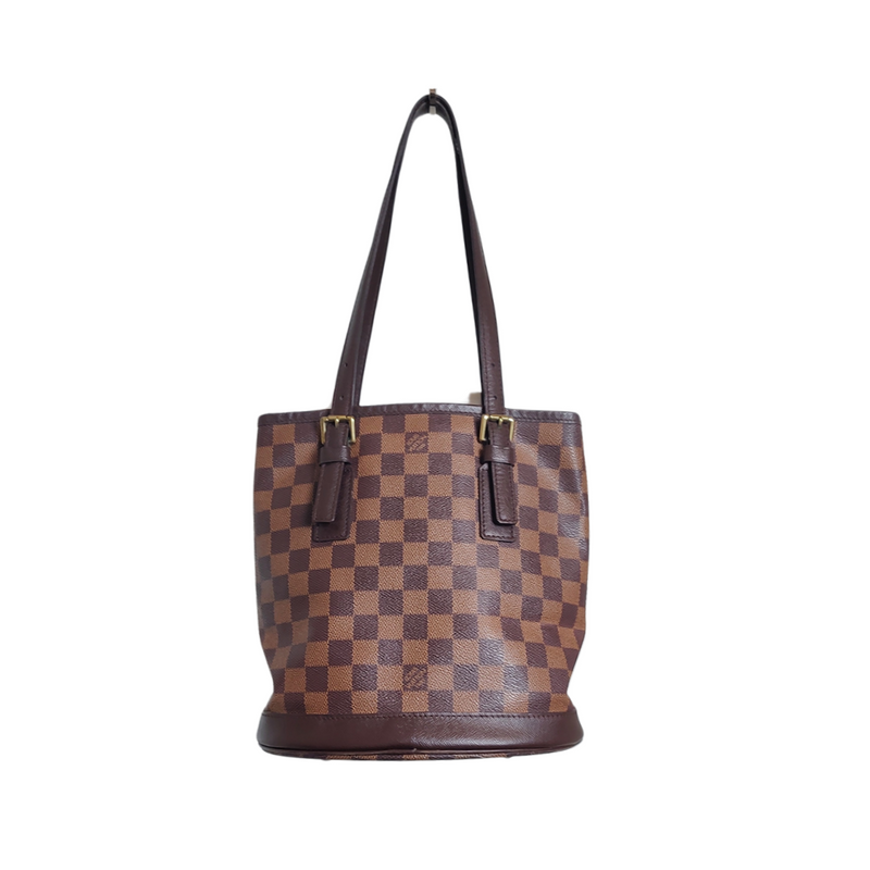 Louis Vuitton Bucket Bag PM in Damier Ebene