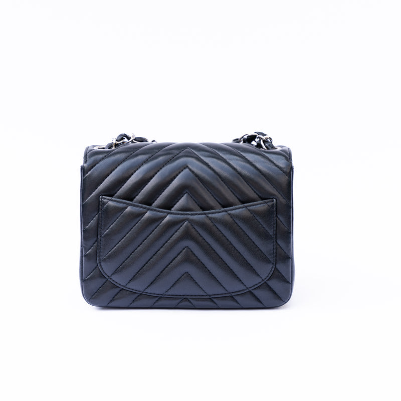 Chanel Chevron Mini Square Flap