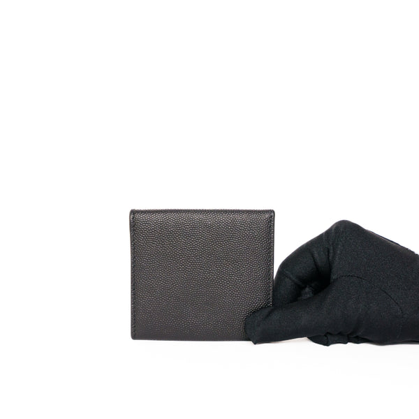 YSL Coin Pouch in Black