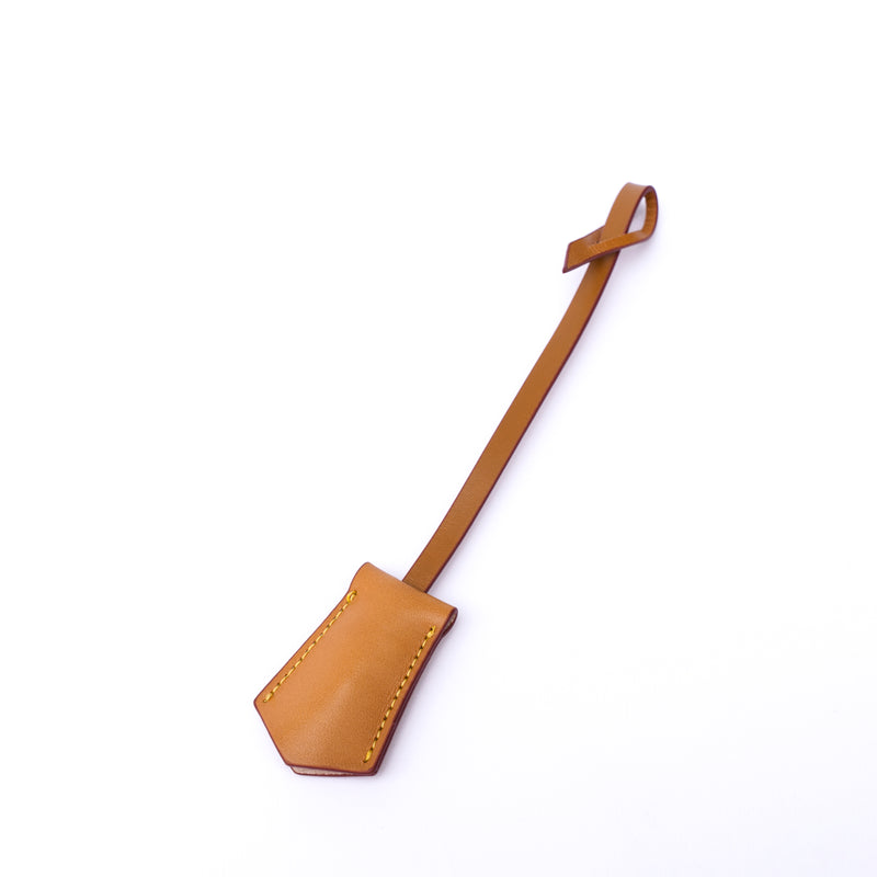 Leather Cloche Key Bell Honey