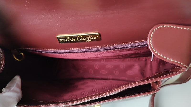 Cartier Must De Cartier Box Crossbody Bag