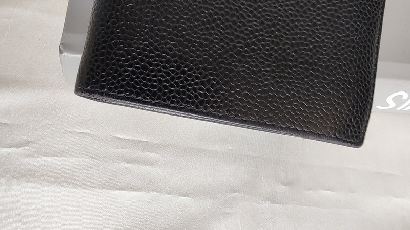 Chanel Bifold Wallet in black caviar