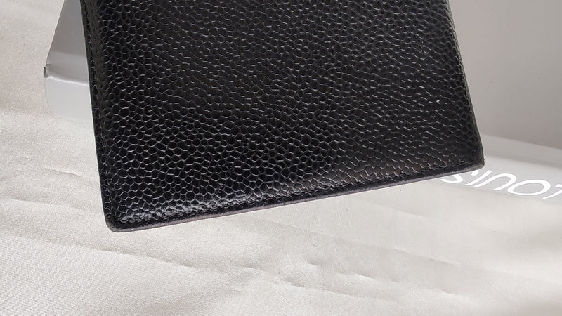 Chanel Bifold Wallet in black caviar