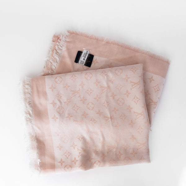 Louis Vuitton Light Pink Shine Shawl