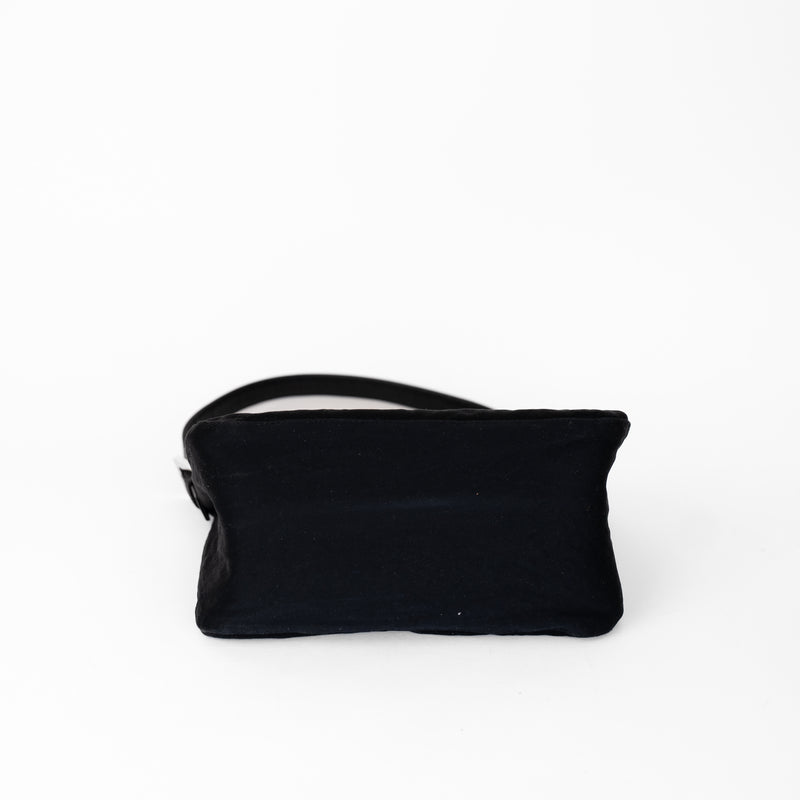 Fendi Black Shoulder Bag with Bespoke Liner