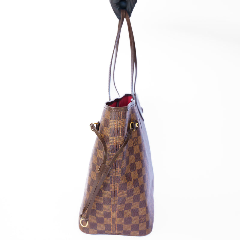 Louis Vuitton Neverfull MM Bag in Damier Ebene - SD2170