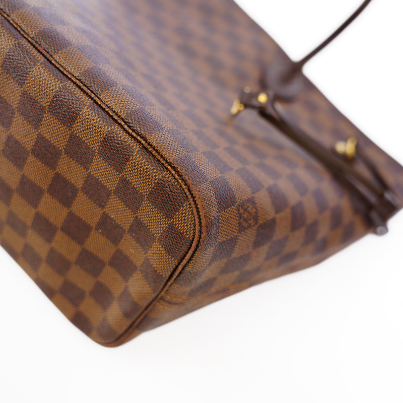 Louis Vuitton Neverfull MM Bag in Damier Ebene - SD2170