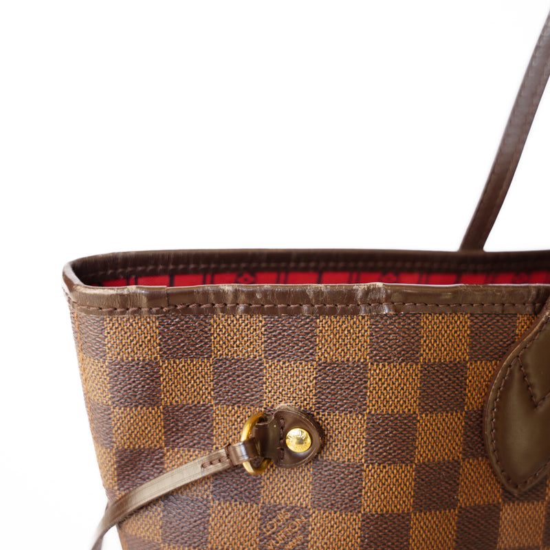 Louis Vuitton Neverfull MM Bag in Damier Ebene - SD2170