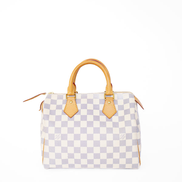 Louis Vuitton 2010 Speedy 25 in Damier Azure - DU2150