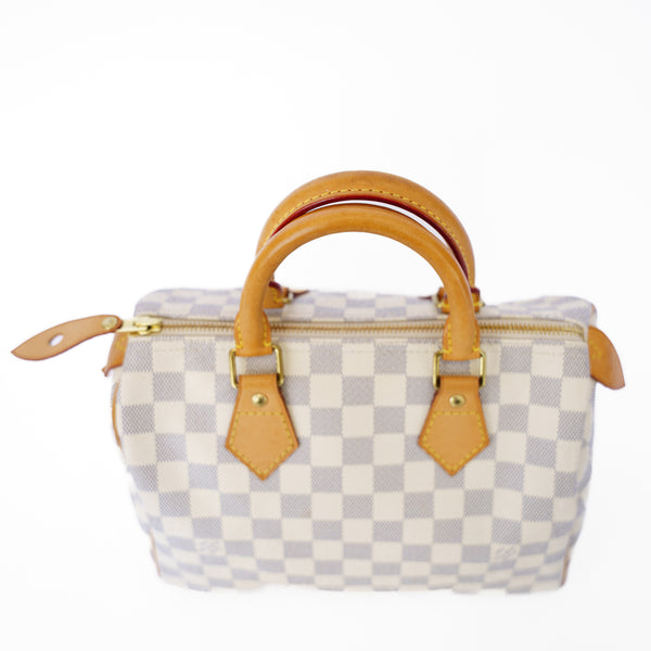Louis Vuitton 2010 Speedy 25 in Damier Azure - DU2150