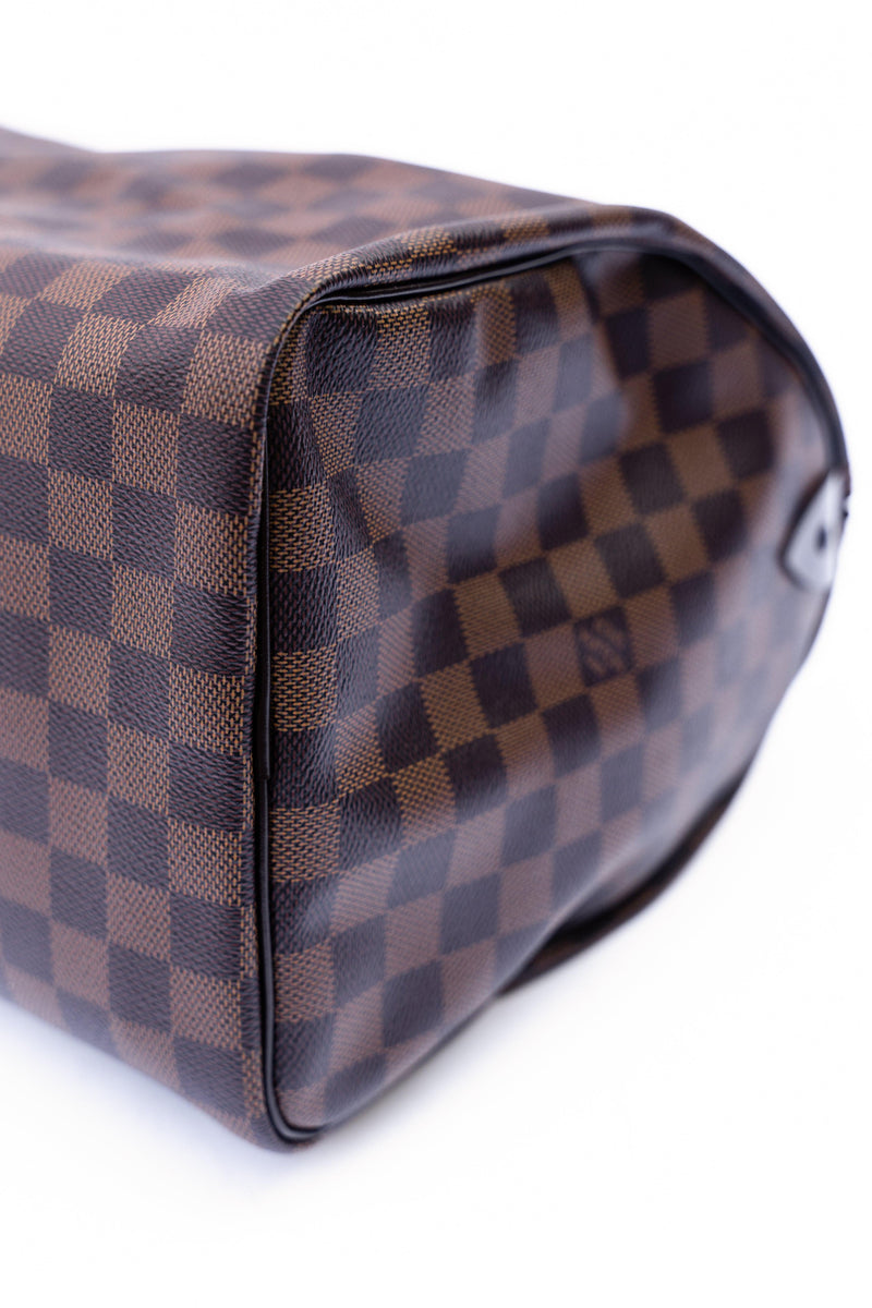 Speedy Bandoulière 35 Damier Ebene - Women - Handbags